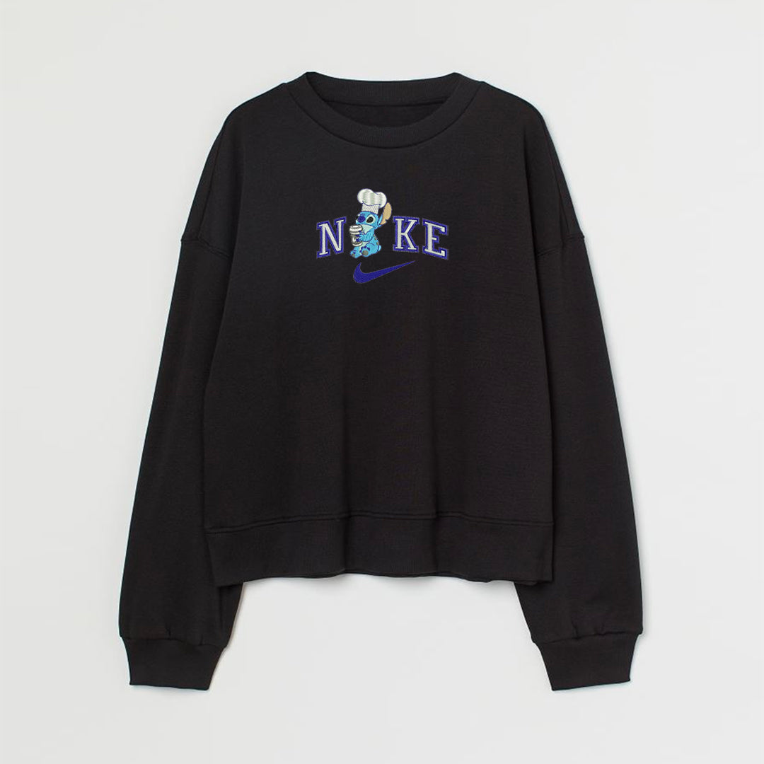 Lilo & Stitch Classic Nike Custom Embroidered Sweatshirt