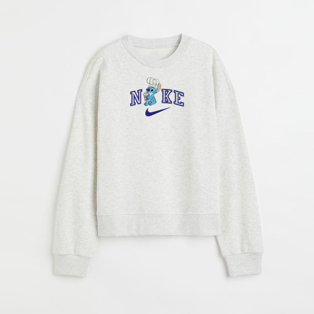 Lilo & Stitch Classic Nike Custom Embroidered Sweatshirt