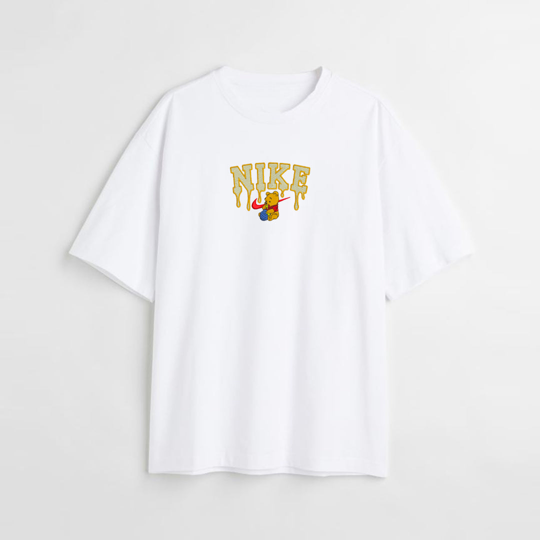 Nike Winnie The Pooh Honey Embroidered T-Shirt